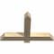 Ekena Millwork Eugene Rough Sawn Timber Gable Bracket, Douglas Fir, 36"W x 23"H x 4"D x 4"F, 15/12 Pitch GBW036X23X0404EUG00RDF - alternate 2